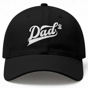 Dad Of Two Baseball Cap Funny Daddy 2 Promoted for The Second Time TS11 Print Your Wear