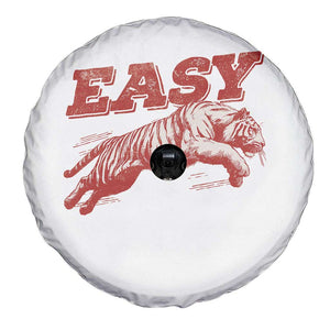 Easy Tiger Spare Tire Cover Vintage Distressed Tiger Trendy Grunge Indie Boho TS11 Print Your Wear
