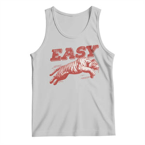 Easy Tiger Tank Top Vintage Distressed Tiger Trendy Grunge Indie Boho TS11 Ash Print Your Wear