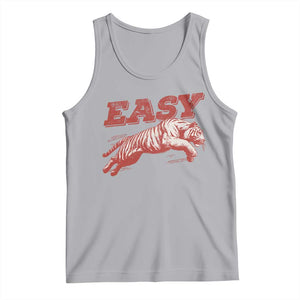 Easy Tiger Tank Top Vintage Distressed Tiger Trendy Grunge Indie Boho TS11 Athletic Heather Print Your Wear