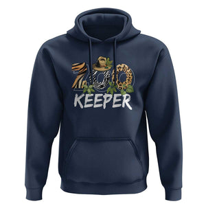 Zookeeper Hoodie Animals Cute Zoo Wildlife Lover TS11 Navy Print Your Wear
