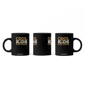 Chess Lover Coffee Mug Cool Kids Play Chess Vintage King