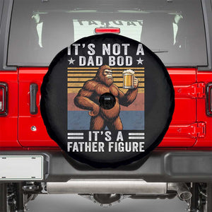It Is Not A Dad Bod It Is A Father Figure Spare Tire Cover Funny Beer Bigfoot Dad Father's Day