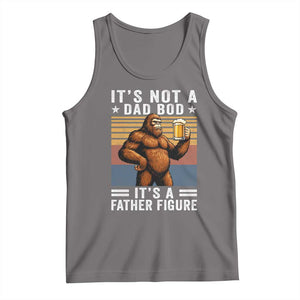 It Is Not A Dad Bod It Is A Father Figure Tank Top Funny Beer Bigfoot Dad Father's Day