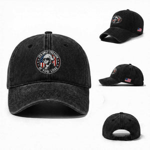 It Is Only Treason If You Lose George Washington Washed Cotton Baseball Cap Funny 4th of July