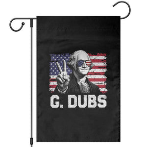G Dubs George Washington Funny 4th Of July Garden Flag Vintage American Flag