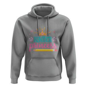 Back To School Hoodie Kinder Princess Lovely Yellow Crown Pencil Cute Star TS11 Sport Gray Print Your Wear