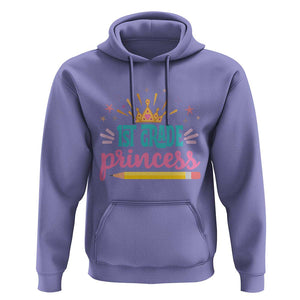 Back To School Hoodie 1ST Grade Princess Lovely Yellow Crown Pencil Cute Star TS11 Violet Print Your Wear