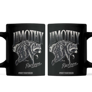 Jimothy Raccoon Coffee Mug Funny Seattle Trash Panda Wildlife