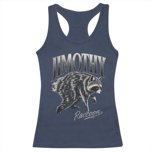 Jimothy Raccoon Racerback Tank Top Funny Seattle Trash Panda Wildlife