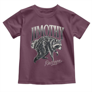 Jimothy Raccoon Toddler T Shirt Funny Seattle Trash Panda Wildlife