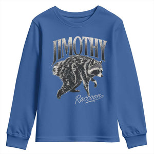 Jimothy Raccoon Youth Sweatshirt Funny Seattle Trash Panda Wildlife