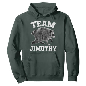 Team Jimothy Raccoon Hoodie Funny Seattle Trash Panda Lover