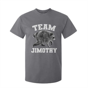 Team Jimothy Raccoon T Shirt For Kid Funny Seattle Trash Panda Lover