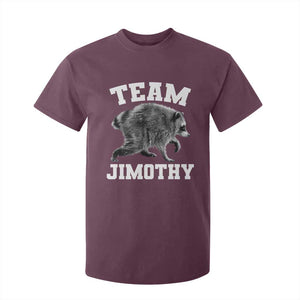 Team Jimothy Raccoon T Shirt For Kid Funny Seattle Trash Panda Lover