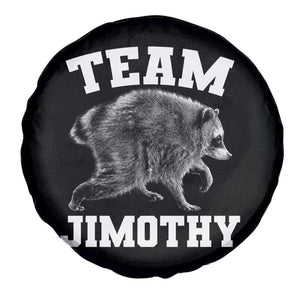 Team Jimothy Raccoon Spare Tire Cover Funny Seattle Trash Panda Lover