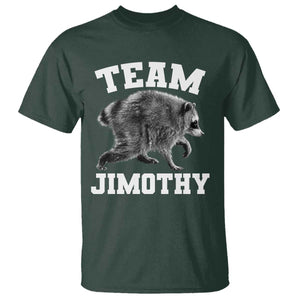 Team Jimothy Raccoon T Shirt Funny Seattle Trash Panda Lover