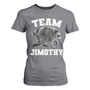 Team Jimothy Raccoon T Shirt For Women Funny Seattle Trash Panda Lover