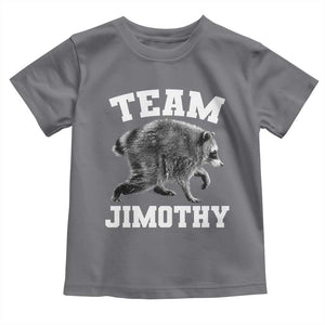Team Jimothy Raccoon Toddler T Shirt Funny Seattle Trash Panda Lover