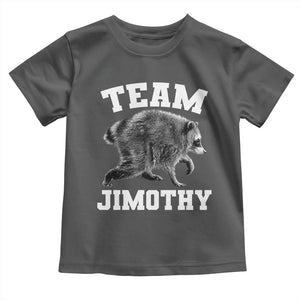 Team Jimothy Raccoon Toddler T Shirt Funny Seattle Trash Panda Lover
