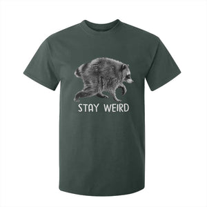 Jimothy the Raccoon Funny Stay Weird T Shirt For Kid Seattle Short Spine Trash Panda