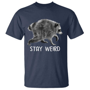 Jimothy the Raccoon Funny Stay Weird T Shirt Seattle Short Spine Trash Panda