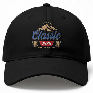 50th Birthday Beer Classic 1976 Limited Edition Baseball Cap Funny Gifts for 50 Year Olds