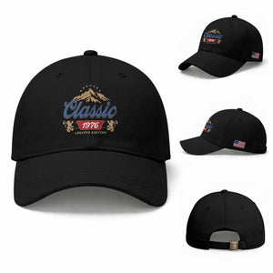 50th Birthday Beer Classic 1976 Limited Edition Baseball Cap Funny Gifts for 50 Year Olds