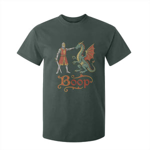 Boop Medieval Knight Dragon T Shirt For Kid Funny Ren Faire Dark Fantasy