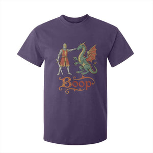 Boop Medieval Knight Dragon T Shirt For Kid Funny Ren Faire Dark Fantasy