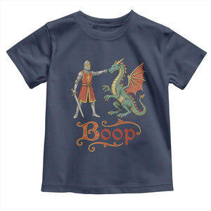 Boop Medieval Knight Dragon Toddler T Shirt Funny Ren Faire Dark Fantasy