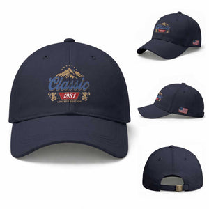 45th Birthday Beer Classic 1981 Limited Edition Baseball Cap Funny Gifts for 45 Year Olds