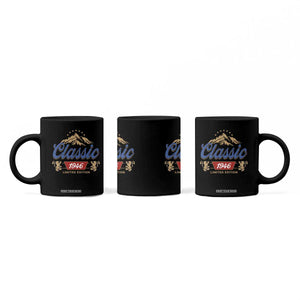 80th Birthday Beer Classic 1946 Limited Edition Coffee Mug Funny Gifts for 80 Year Olds