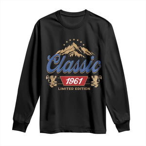 65th Birthday Beer Classic 1961 Limited Edition Long Sleeve Shirt Funny Gifts for 65 Year Olds