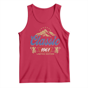 65th Birthday Beer Classic 1961 Limited Edition Tank Top Funny Gifts for 65 Year Olds