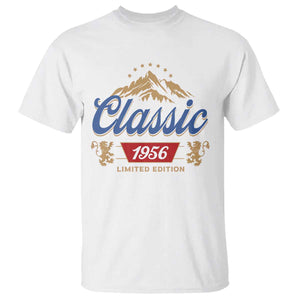 70th Birthday Beer Classic 1956 Limited Edition T Shirt Funny Gifts for 70 Year Olds