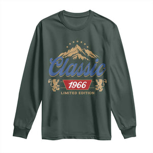 60th Birthday Beer Classic 1966 Limited Edition Long Sleeve Shirt Funny Gifts for 60 Year Olds