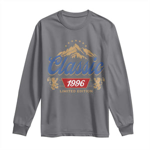 30th Birthday Beer Classic 1996 Limited Edition Long Sleeve Shirt Funny Gifts for 30 Year Olds