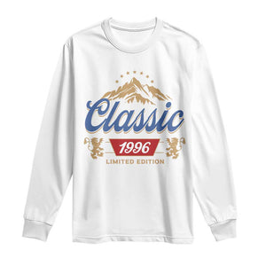 30th Birthday Beer Classic 1996 Limited Edition Long Sleeve Shirt Funny Gifts for 30 Year Olds
