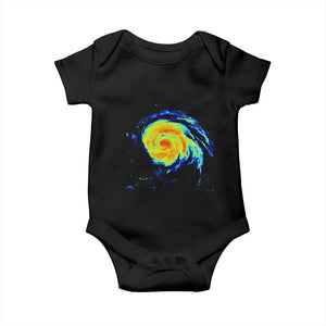Hurricane Erin Baby Onesie Meteorologist Weather Radar Storm Chasing TS11 Black Print Your Wear