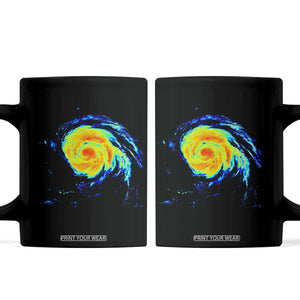 Hurricane Erin Coffee Mug Meteorologist Weather Radar Storm Chasing TS11 Black Print Your Wear
