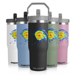Hurricane Erin Flip Straw Tumbler Meteorologist Weather Radar Storm Chasing TS11 Print Your Wear