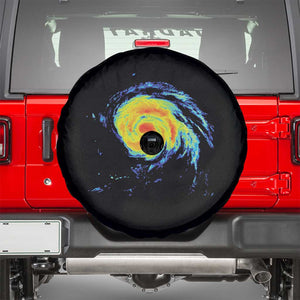 Hurricane Erin Spare Tire Cover Meteorologist Weather Radar Storm Chasing TS11 Black Print Your Wear
