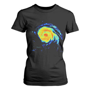 Hurricane Erin T Shirt For Women Meteorologist Weather Radar Storm Chasing TS11 Black Print Your Wear