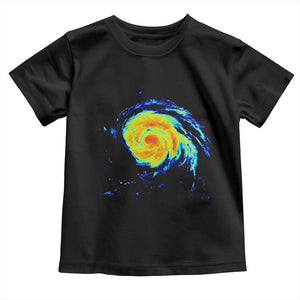 Hurricane Erin Toddler T Shirt Meteorologist Weather Radar Storm Chasing TS11 Black Print Your Wear