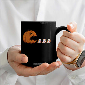 Funny Halloween Gamer Video Gaming Pumpkin Ghost Coffee Mug TS11 Print Your Wear
