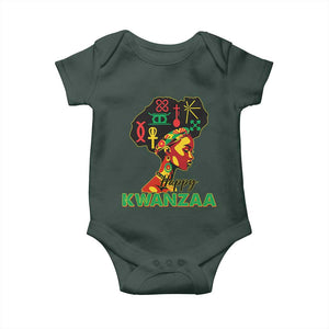 Happy Kwanzaa Baby Onesie Nguzo Saba Symbols The 7 Principles Of Kwanzaa TS11 Print Your Wear