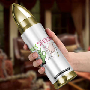 Funny Six Seven Witch Pink And Green Broomstick Magic Wand Bullet Tumbler TS11 Print Your Wear