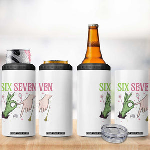 Funny Six Seven Witch Pink And Green Broomstick Magic Wand 4 in 1 Can Cooler Tumbler TS11 Print Your Wear
