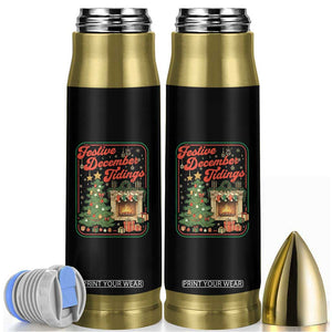 Funny Democrat Christmas Bullet Tumbler Festive December Tiding Xmas Political Satire TS11 Black Print Your Wear